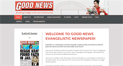 Desktop Screenshot of goodnews-paper.org.uk
