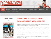 Tablet Screenshot of goodnews-paper.org.uk